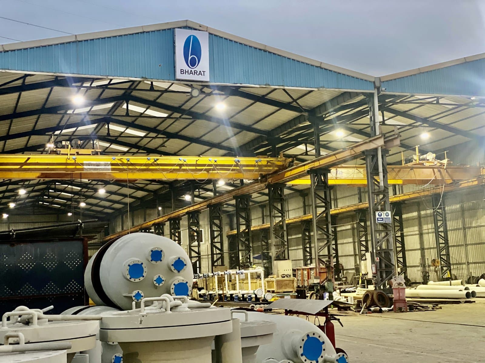 Bharat Tanks and Vessels manufacturing facility