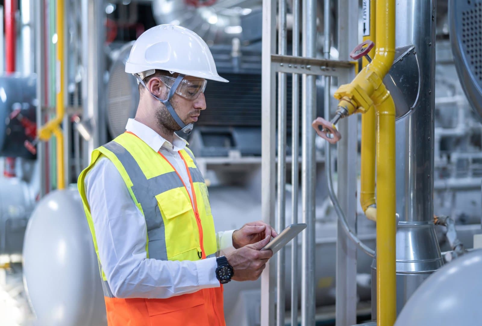 BTV engineers on a project site